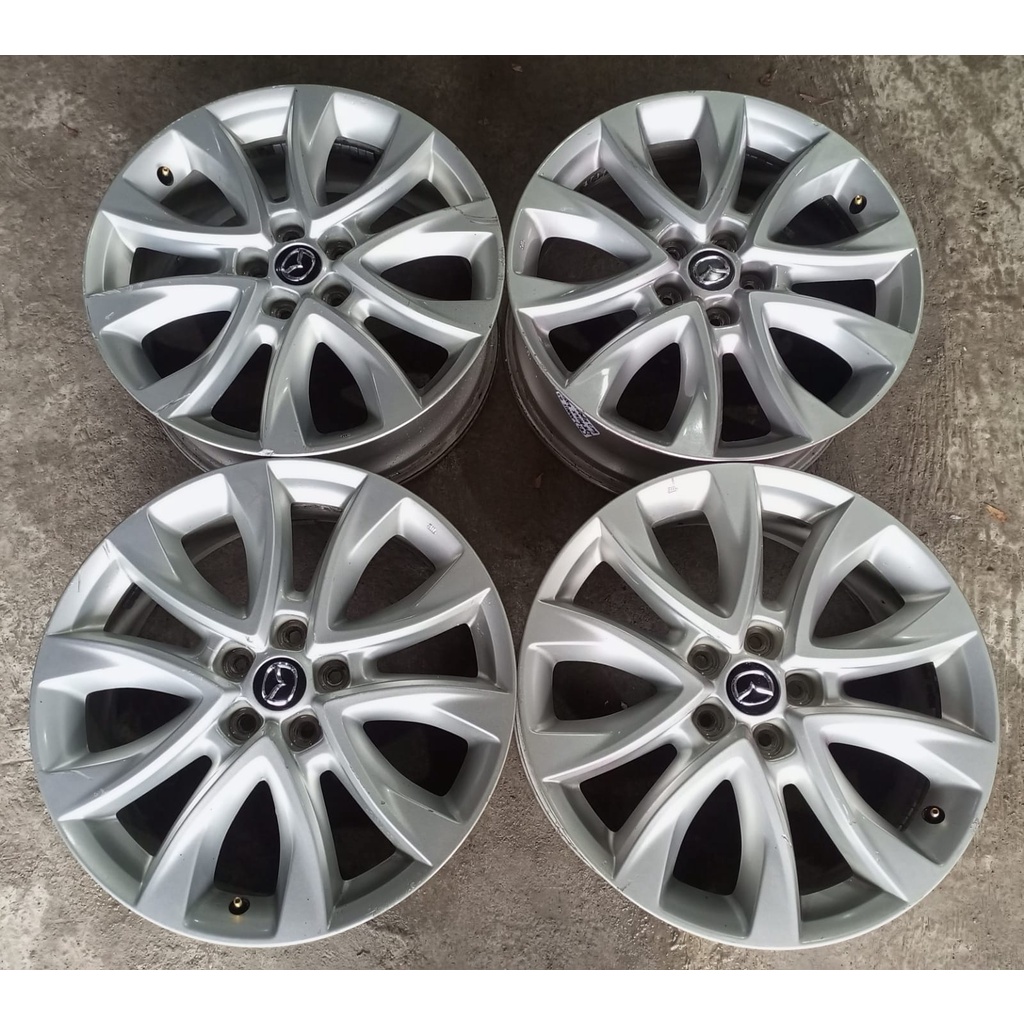 VELG MOBIL SECOND STANDAR MAZDA CX9 RING 19 LEABAR 7 PCD 5X114,3 ET 50
