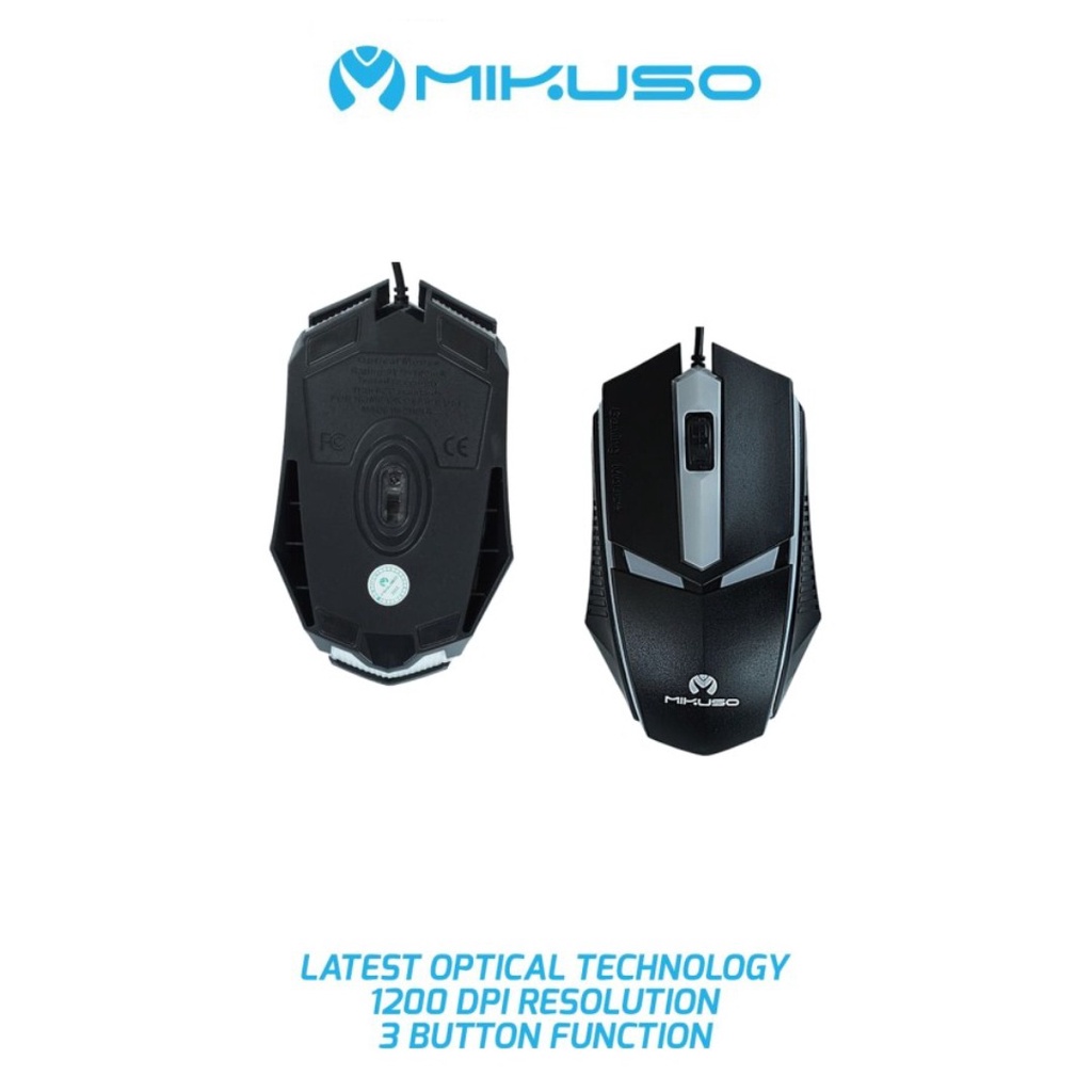 KEYBOARD MOUSE MIKUSO KB-C021 LED