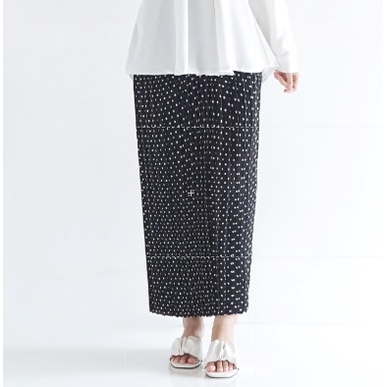 Rok Polka Plisket Wanita ROk Polkadot