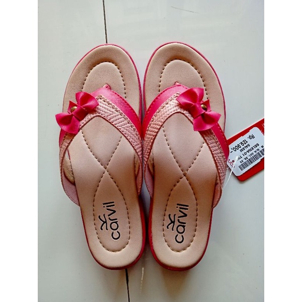 Sandal Jepit Anak Perempuan Carvil Original