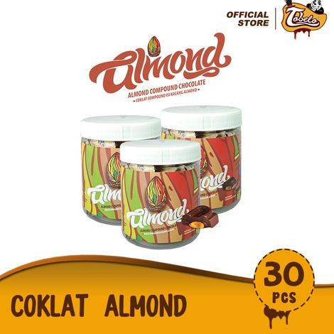 

Ready Stock.. Tobelo Coklat Almond Compound Chocolate Toples isi 30pcs 80