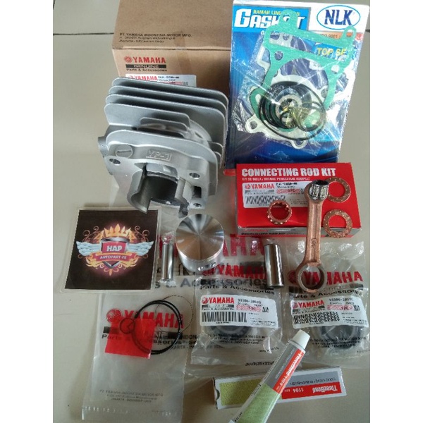 CYLINDER BLOK SEHER KOMPLIT YAMAHA POSWAN/ FIZ R/KODE 3XA/YP-1 ORI-