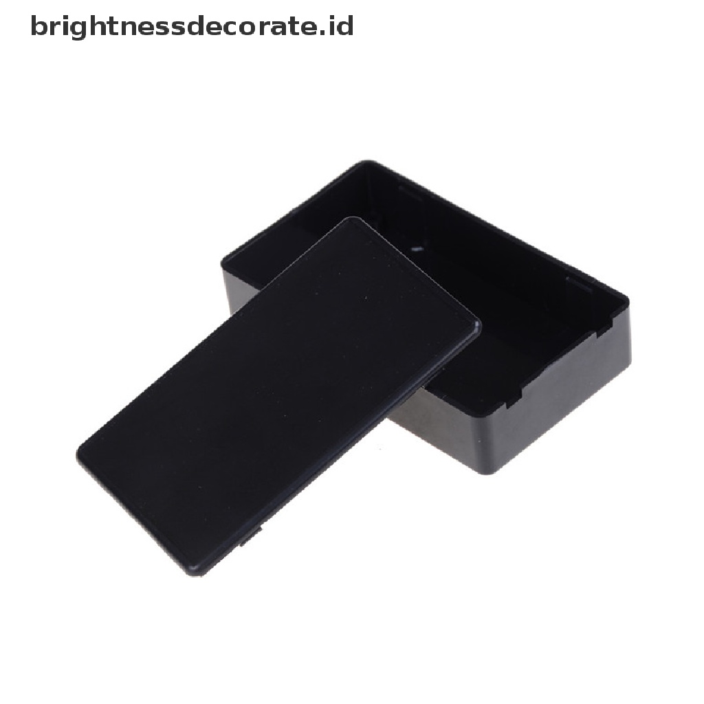 [Birth] Kotak Proyek Plastik Hitam Kandang Instrumen Kasus Elektronik85 * 50 * 21mm [ID]