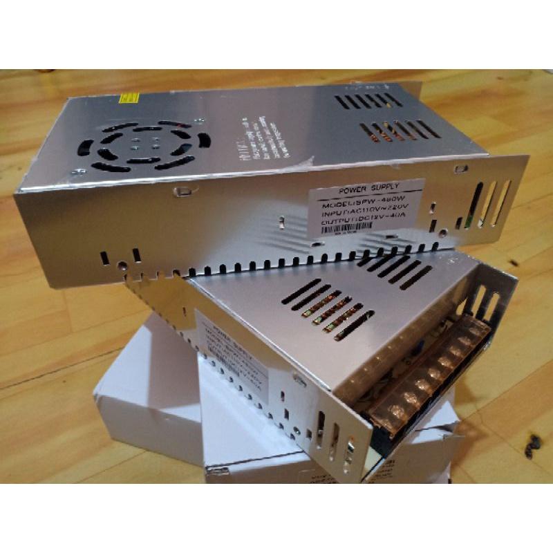 Power Supply Cctv 12V 40A Power Suply Switching 40 Ampere 12 Volt Psu Berkualitas Best Seller