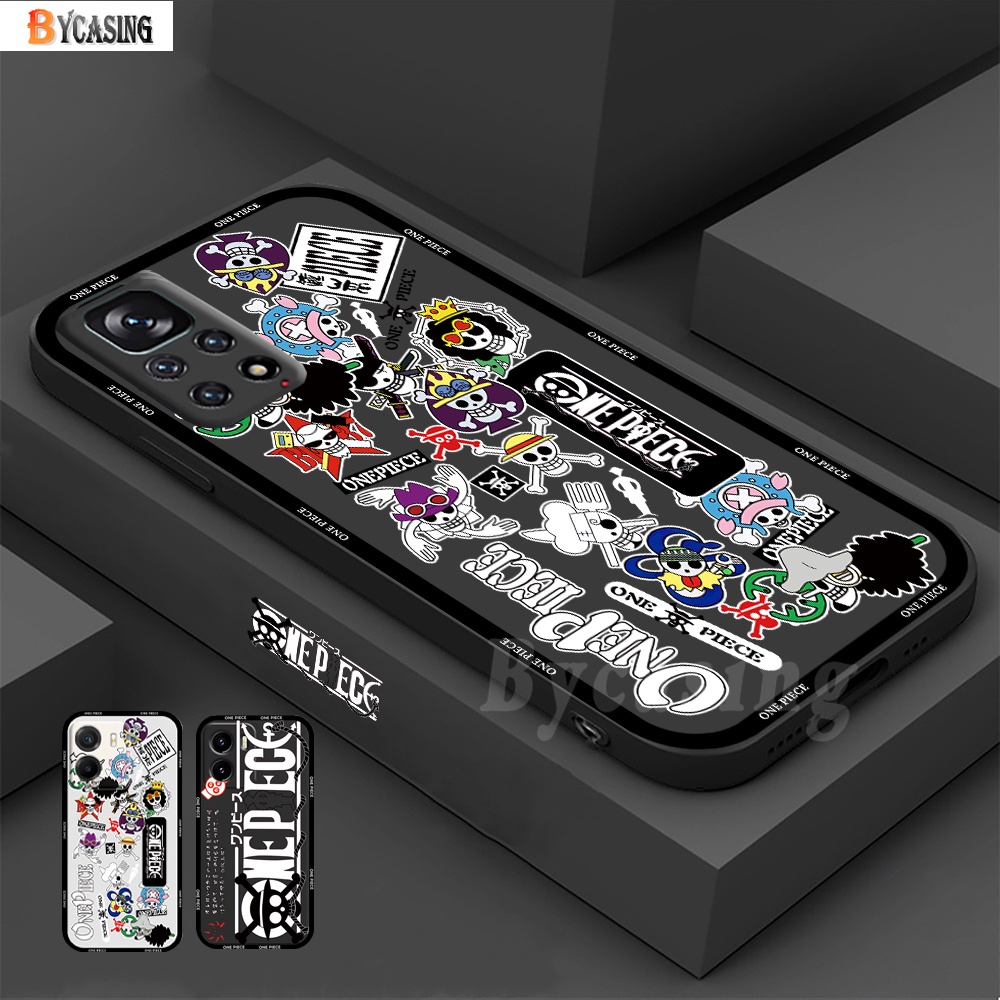 Redmi Note11 Pro Note 11s 10C 10A 9A 9C 9T Note 10S Note10 5G Note9 Poco M4 Pro M3 X3 Pro X3 NFC Case Anime Keren Bajak Laut King Lembut Silikon Phone Cover BY