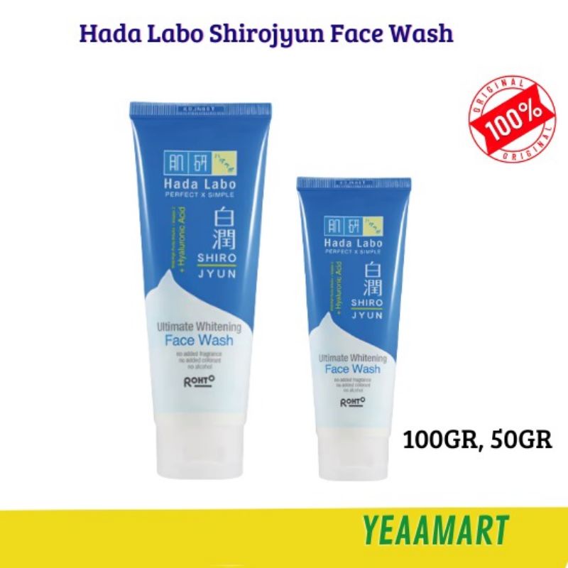 Hada Labo Shirojyun Whitening Face Wash