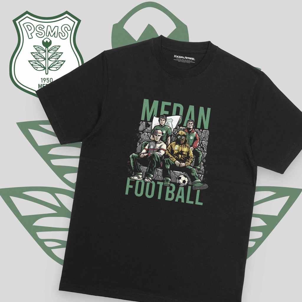 Kaos PSMS "Medan Football" - Ayam Kinantan/SMeCK Hooligan