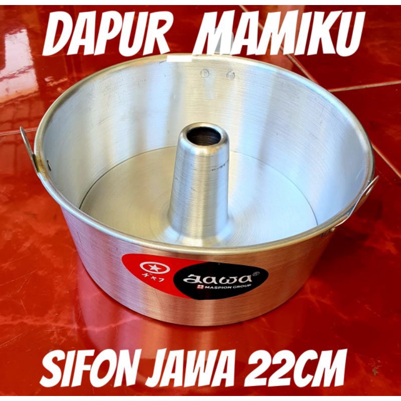 DAPURMAMI Loyang Sifon Jawa Cetakan Sifon Chiffon Cake Loyang Bolu Citakan Sifon