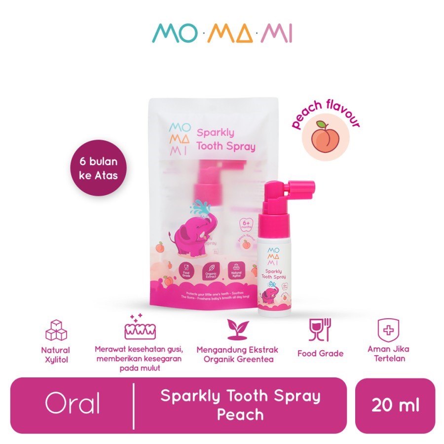 MOMAMI Sparkly Tooth Spray 20ml