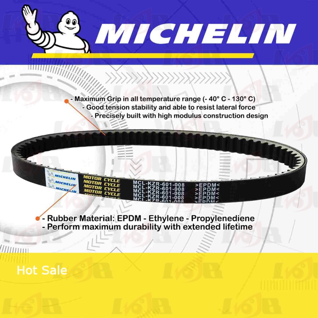 Michelin V Belt Vario Beat Mio M3 Nmax Aerox PCX ADV Van Belt Motor V-belt Matic