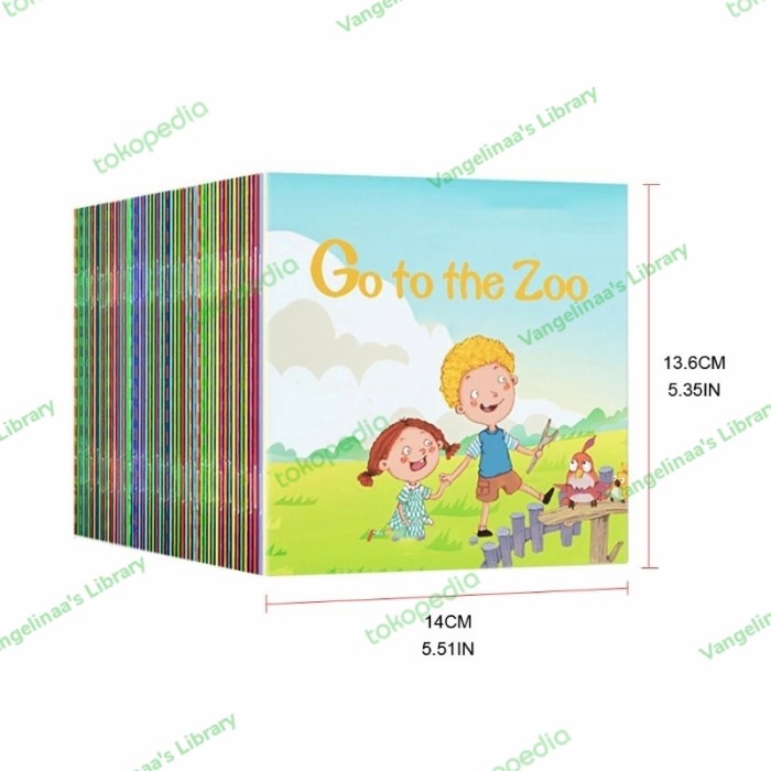 

Set 60 Buku cerita anak bahasa inggris/ kids bedtime stories