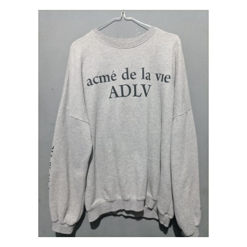 Crewneck Abu abu ADLV FULL TAG ORIGINAL second