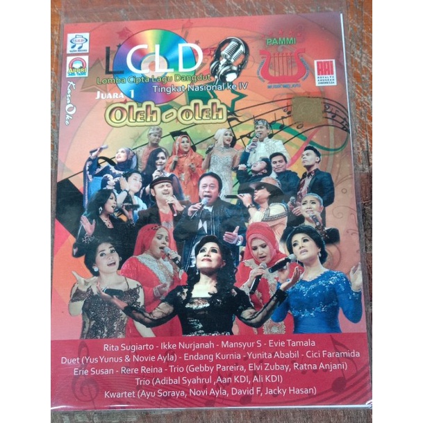 Kaset Origanal Vcd lomba cipta lagu dangdut