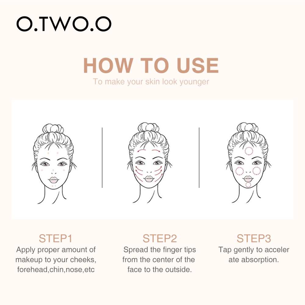 O TWO O DROP FOUNDATION FOND DE TEINT GOUTTE -NJ