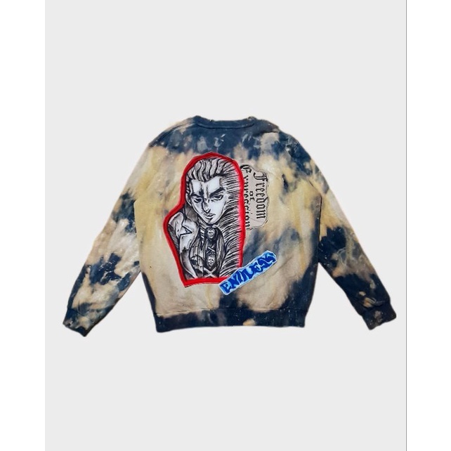 Crewneck design rework anime// jojo