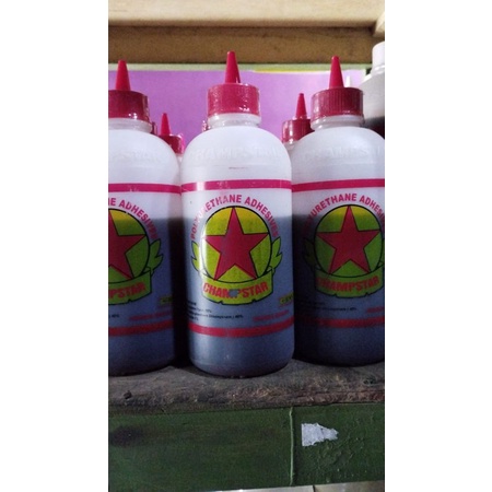 

lem chamstar tutup merah 450gr /lem pu chamstar /lem busa