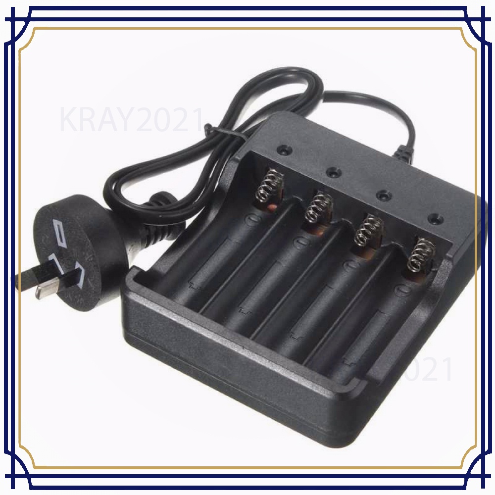 Charger Baterai 18650 4 Slot - BT301