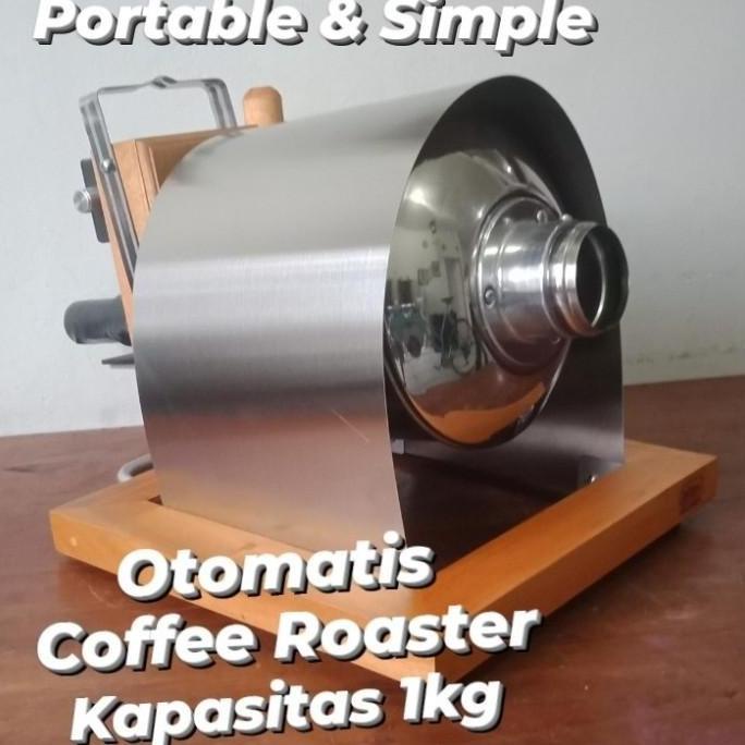 Mesin Roasting Kopi Alat Sangrai Kopi Motorized & Manual (Hybrid)1Kg