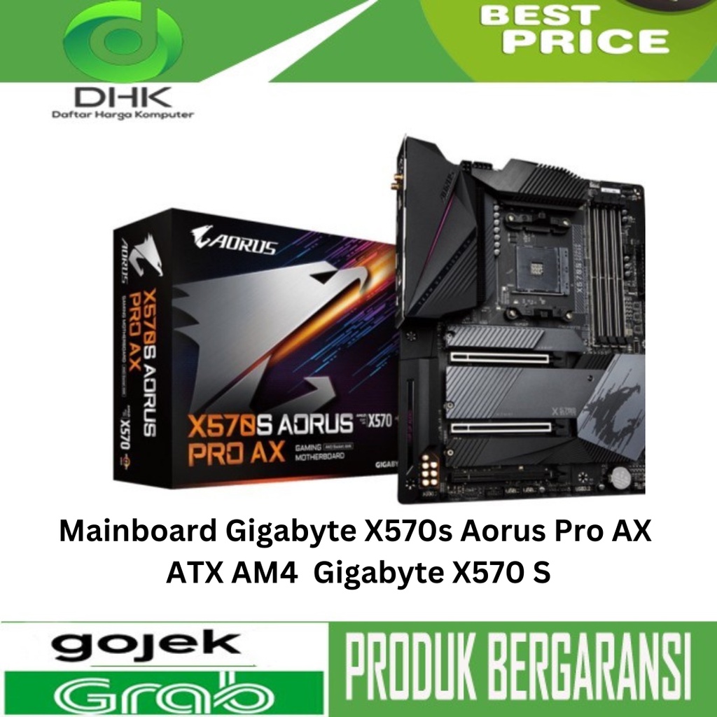 Mainboard Gigabyte X570s Aorus Pro AX - ATX AM4 - Gigabyte X570 S