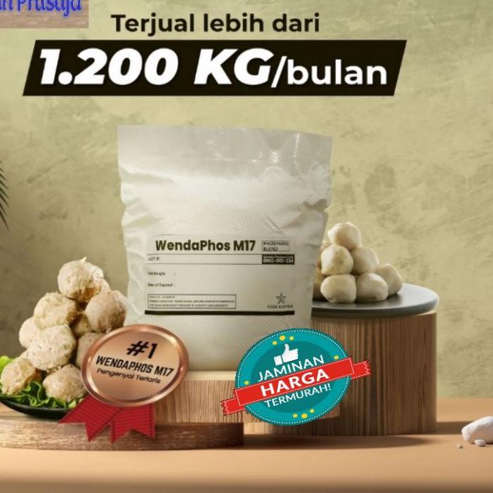 

COD [KI3] [0.8Kg / 1Kg] Wendaphos Pengenyal Bakso Sosis Pempek Nuget dll