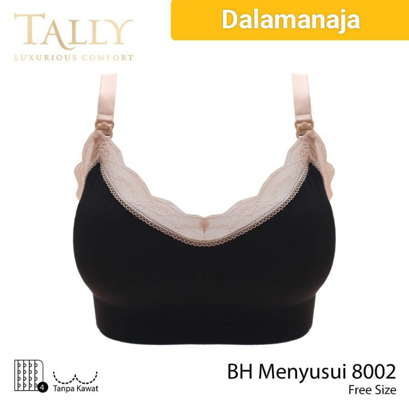 TALLY Bra Menyusui Nursing Bra 8002 Busa Tipis Tanpa Kawat