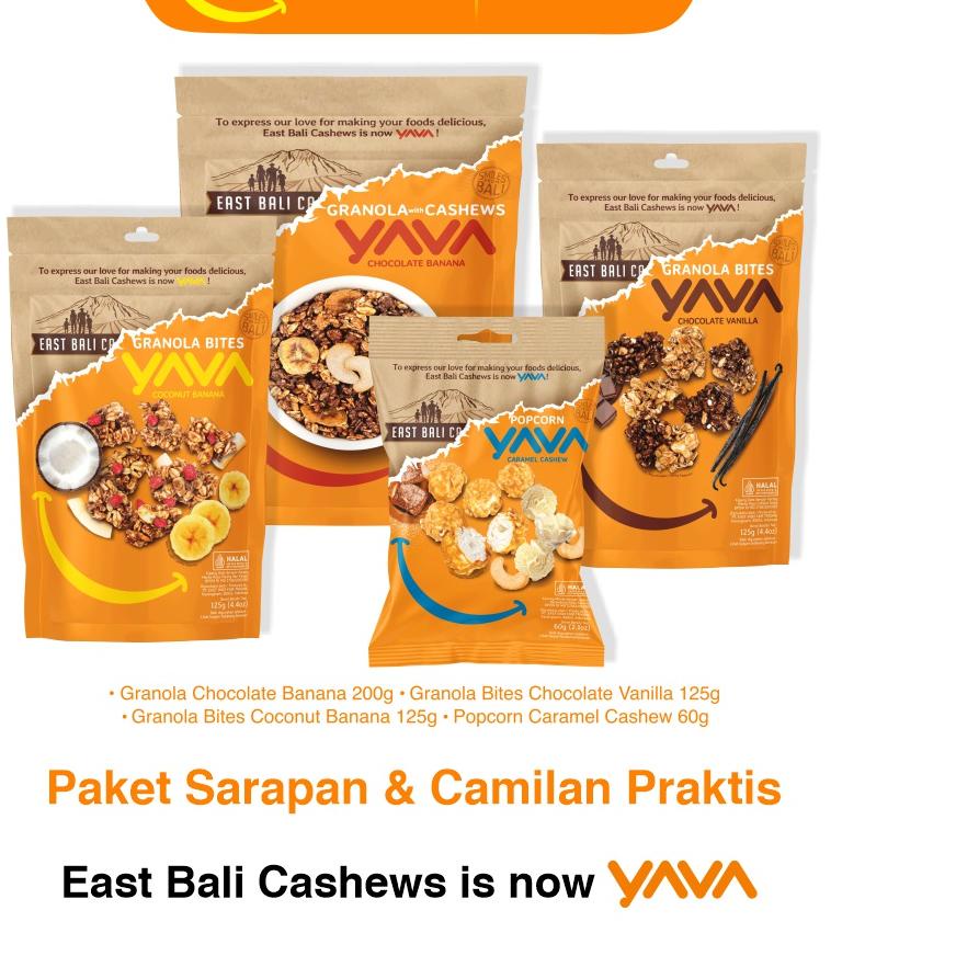 

♔ YAVA Paket Sarapan & Camilan Praktis ☄