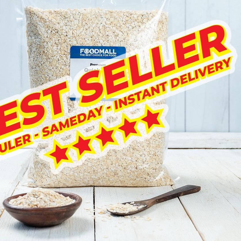 

✾ Quick Oat 1 kg / Oat Halus cepat saji ♨