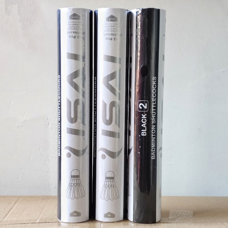 Shuttlecock Badminton Isai Hitam