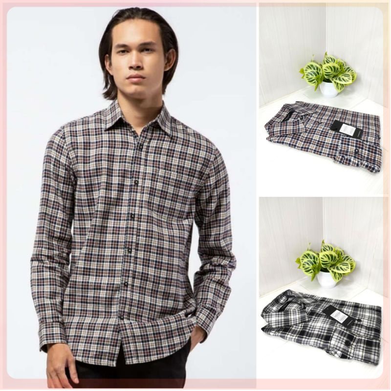 THE EXECUTIVE KEMEJA FLANEL LENGAN PANJANG COWO ORIGINAL