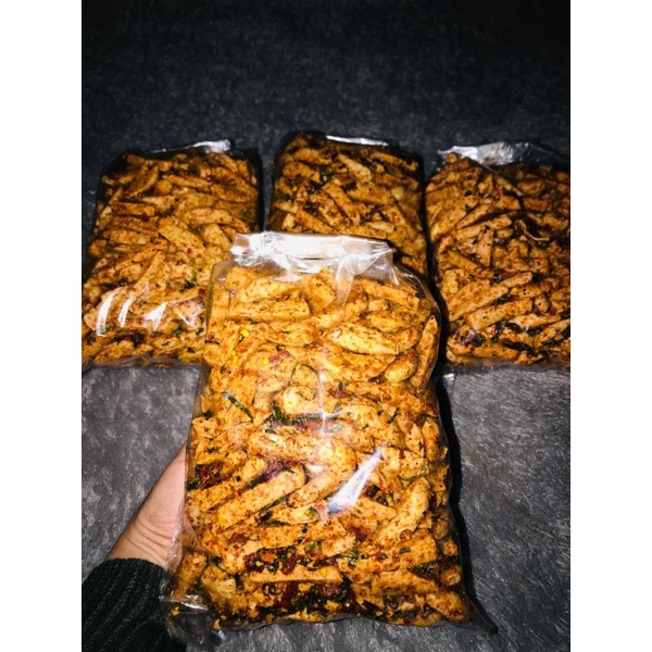 

BASRENG PEDAS DAUN JERUK 250GRAM DAN 500GRAM