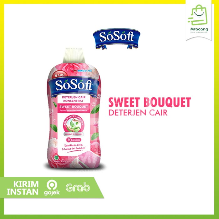 Deterjen Cair So Soft 700ml