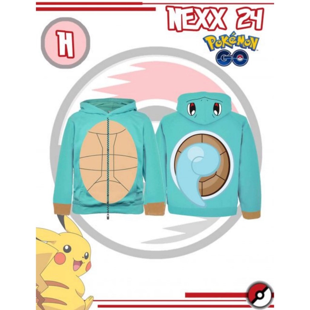 Jaket Pokemon Anak Laki-laki Junior Wardrobe JW-277