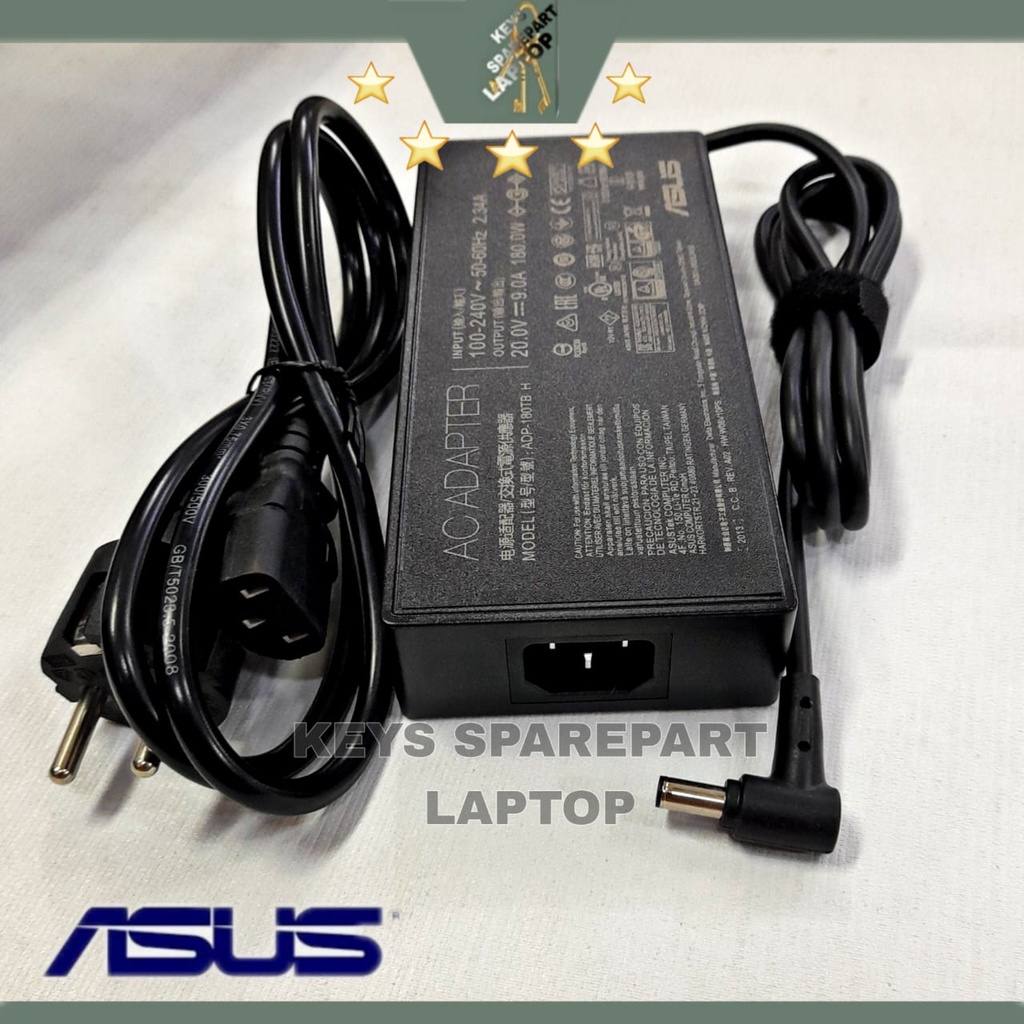 Adaptor Laptop Charger ASUS ROG TUF 15 GX550LXS RTX2080 GAMING A15 FX506 FX506I FX506UI G702 G531 GA502 GL504 GX501 GR8