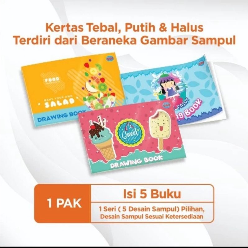 

Buku gambar sidu A4