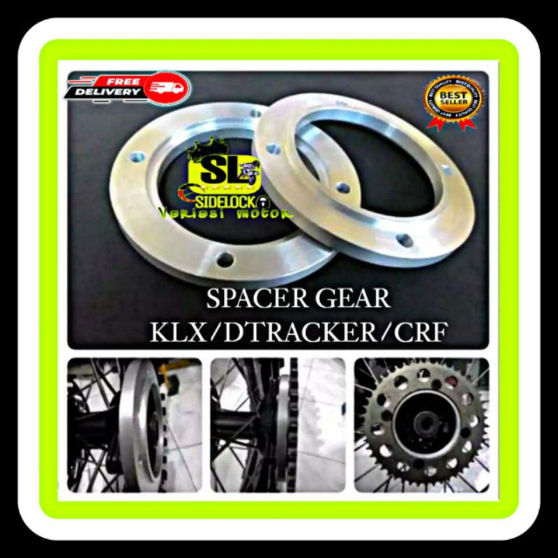 SPACER GEAR BELAKANG PNP KLX/DTRACKER/SUPERMOTO