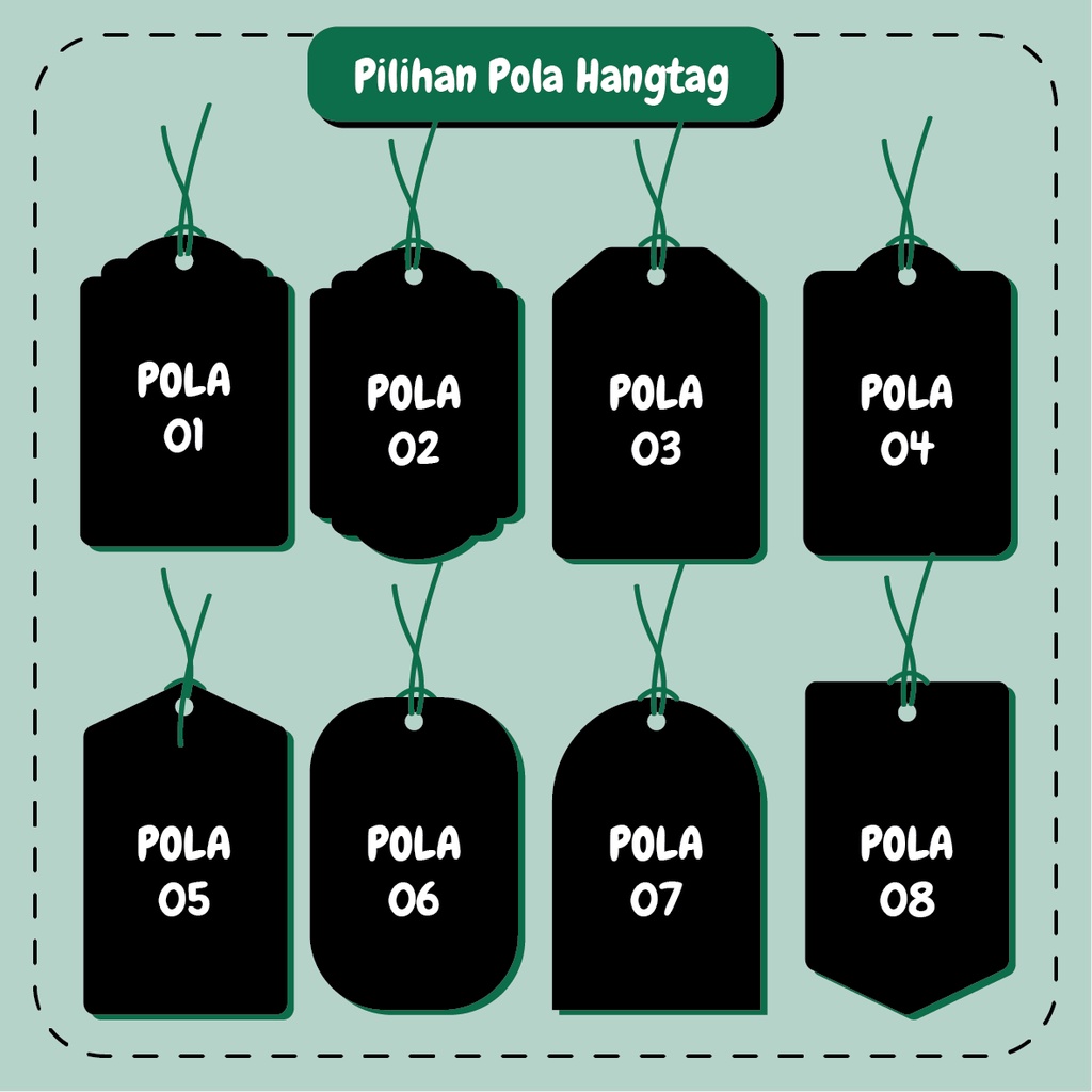 

Hang Tag Idul Fitri A3 Pola Custom Lebaran Idul Fitri Free Design