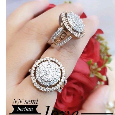 Cincin replika berlian terlaris cn09