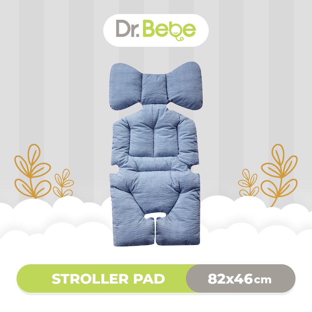 promo terbaru dr.bebe stroller pad / alas stroller 82x46cm