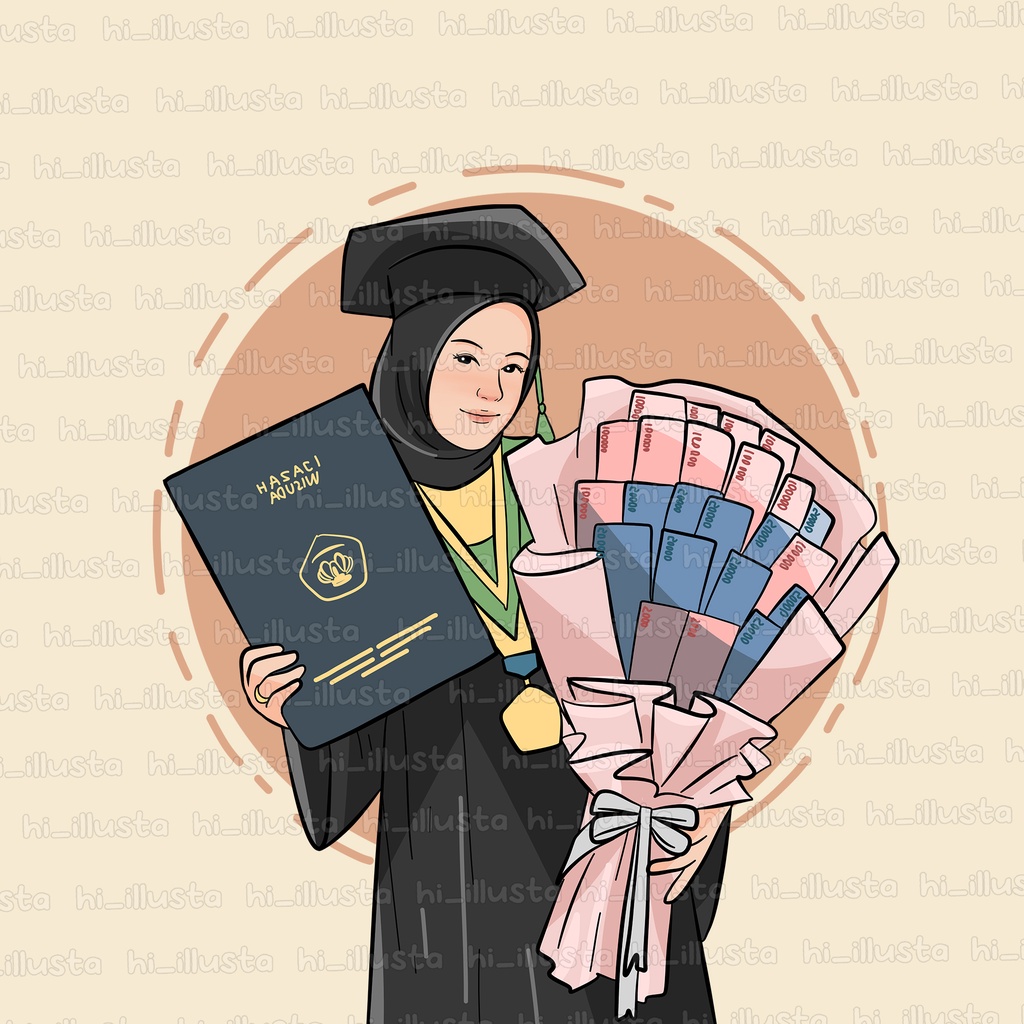 Jasa ilustrasi digital / karikatur / edit foto / kado foto/ pusat edit / illustration /vektor