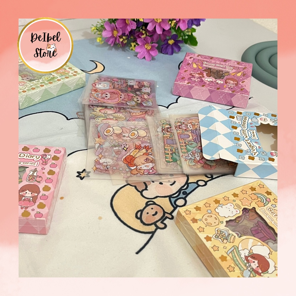 

STIKER MINI SENMU ISI 100 LEMBAR LUCU MURAH UNIK HIASAN STICKER READY SOUVENIR CEWE CEWEK ANAK BUKU