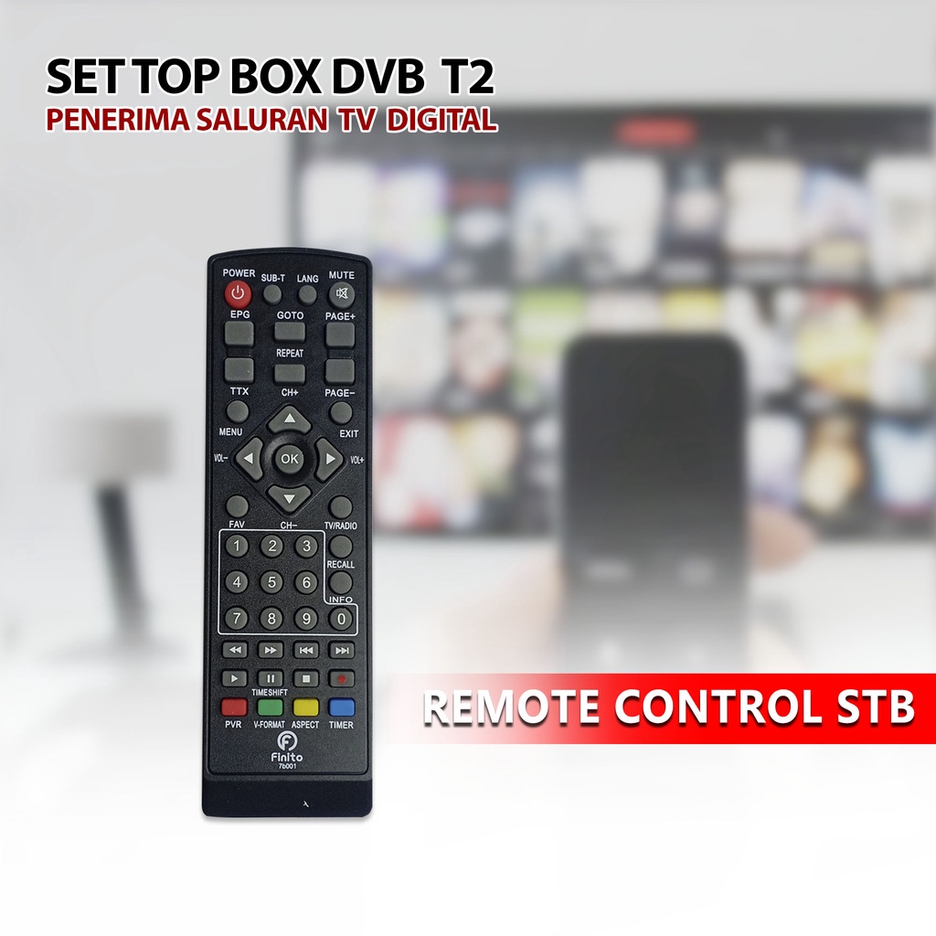 Remote Set Top Box Finito Gotama