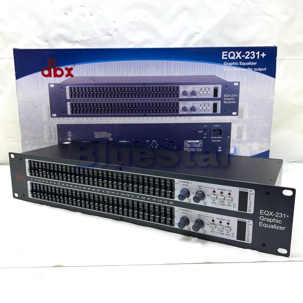 EQUALIZER DBX EQX231 + SUBWOOFER / EQX 231+ SUB NEW GRADE A++