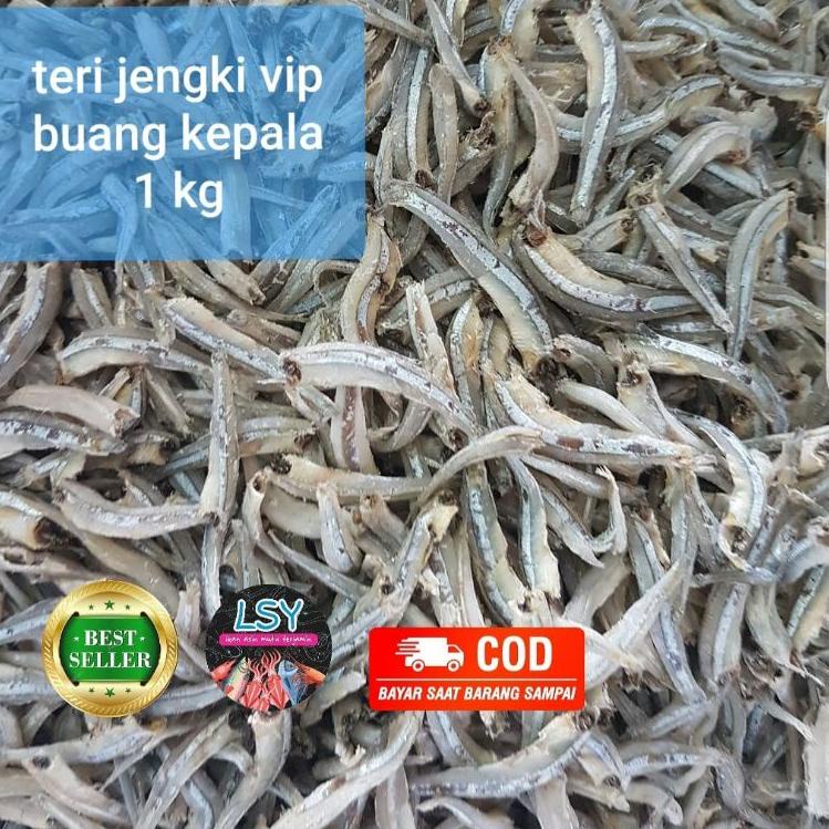 

♦ ikan asin teri jengki bulat vip tanpa kepala 1kg ☉