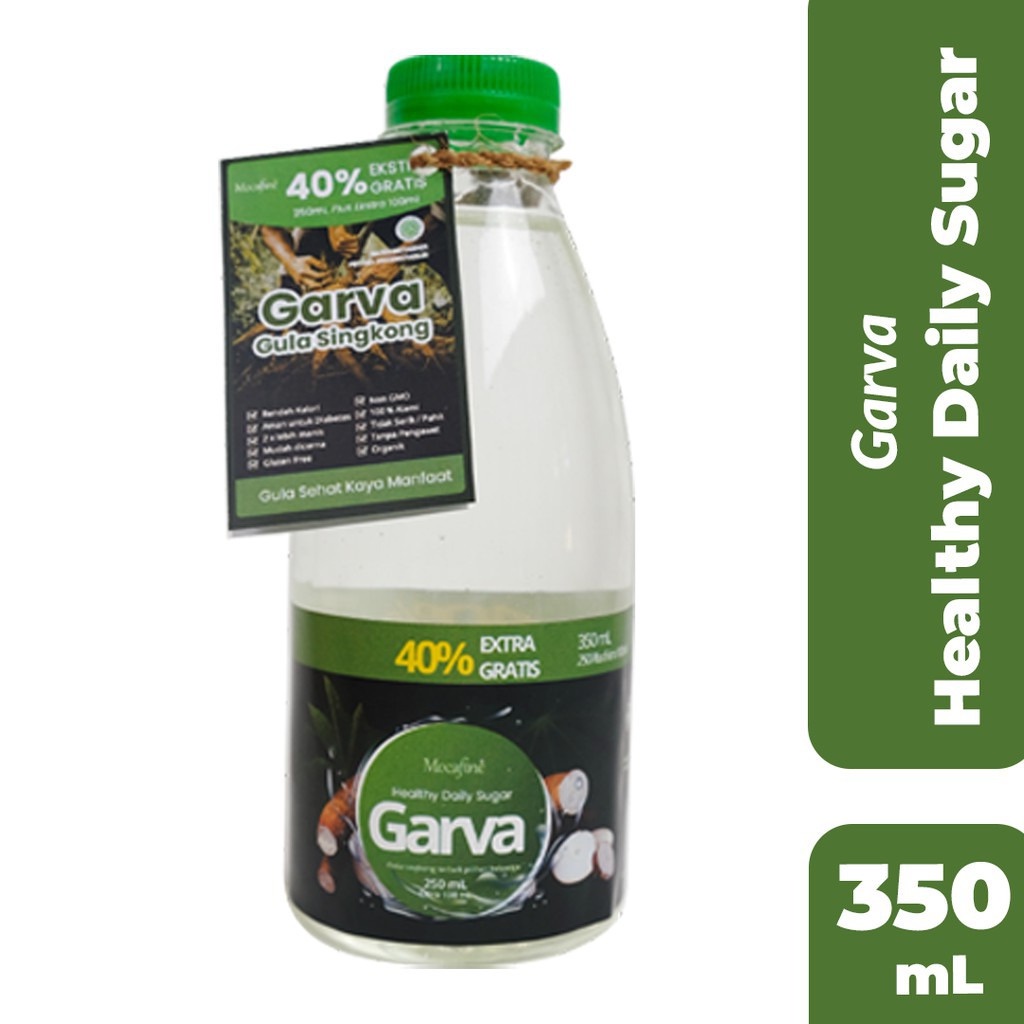 

[002] GULA SINGKONG (GARVA) - 350 ml (500 gram) - Rendah Kalori - Aman Diabetes - Mocafine