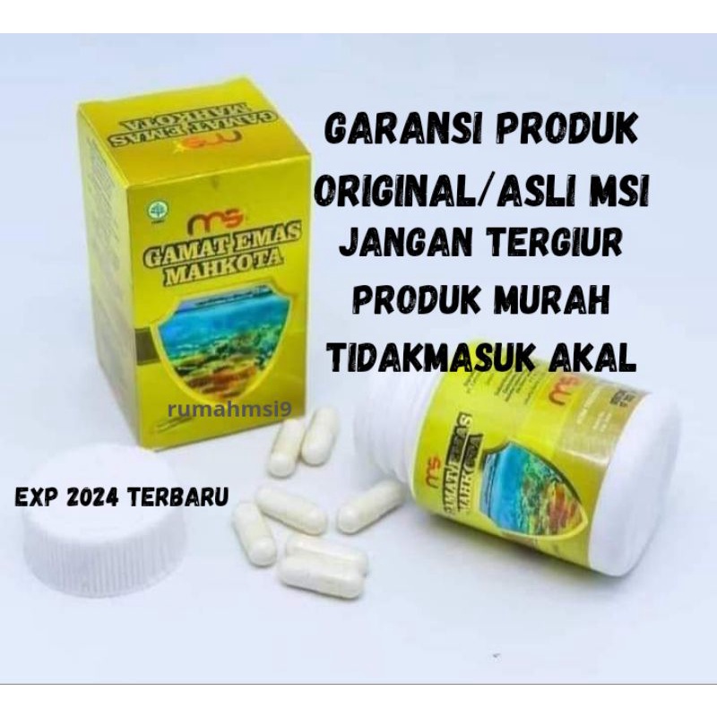 KEMASAN TERBARU GAMAT EMAS GAMALIFE GAMAT MSI