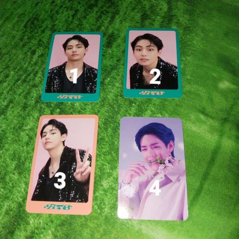 photocard pc taehyung dicon 102 wajib pair