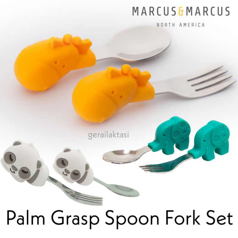 Marcus and Marcus PALM GRASP SPOON AND FORK SET Marcus&amp;Marcus