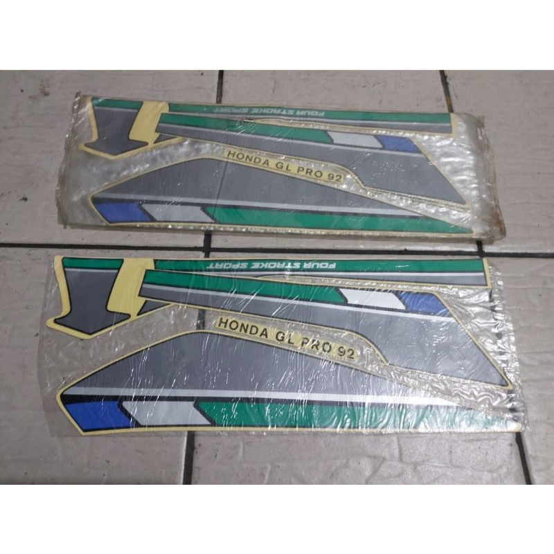 striping sticker honda gl pro 92, honda gl kotak, honda gl