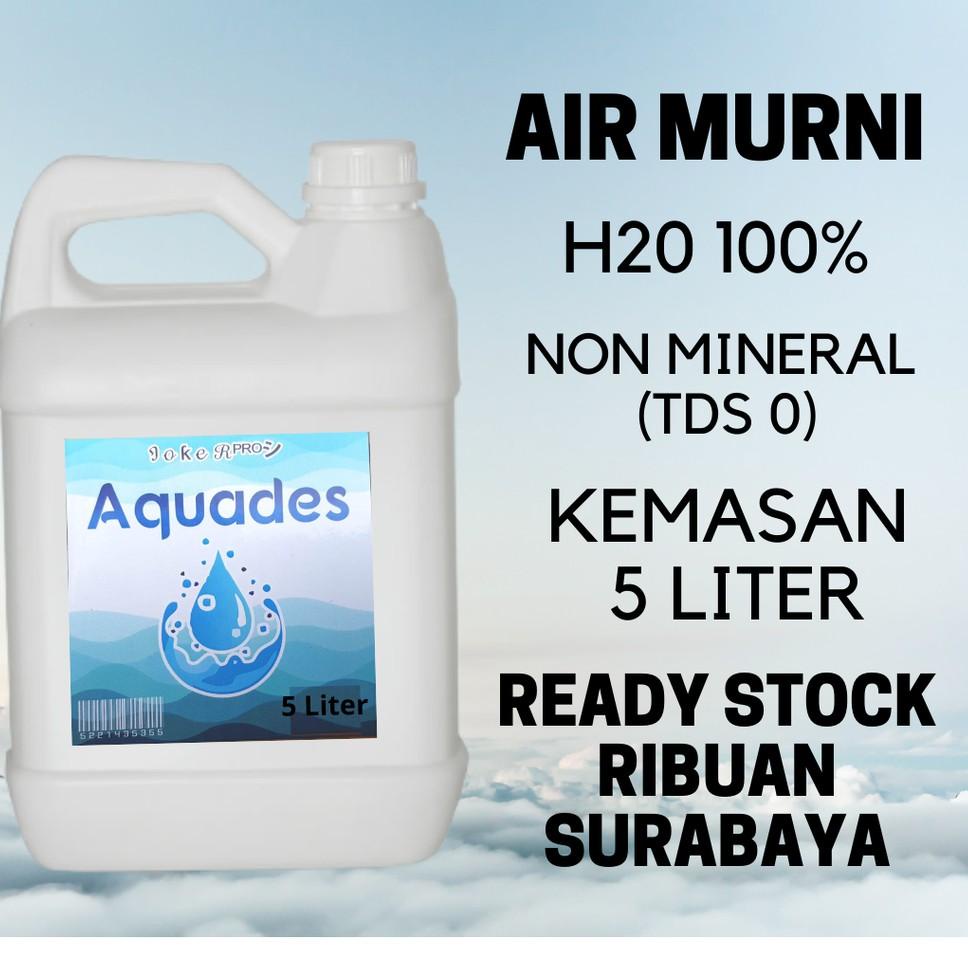 

STOCK READY P922 AQUADES AIR MURNI 5 LITER PH 6 ㅧ