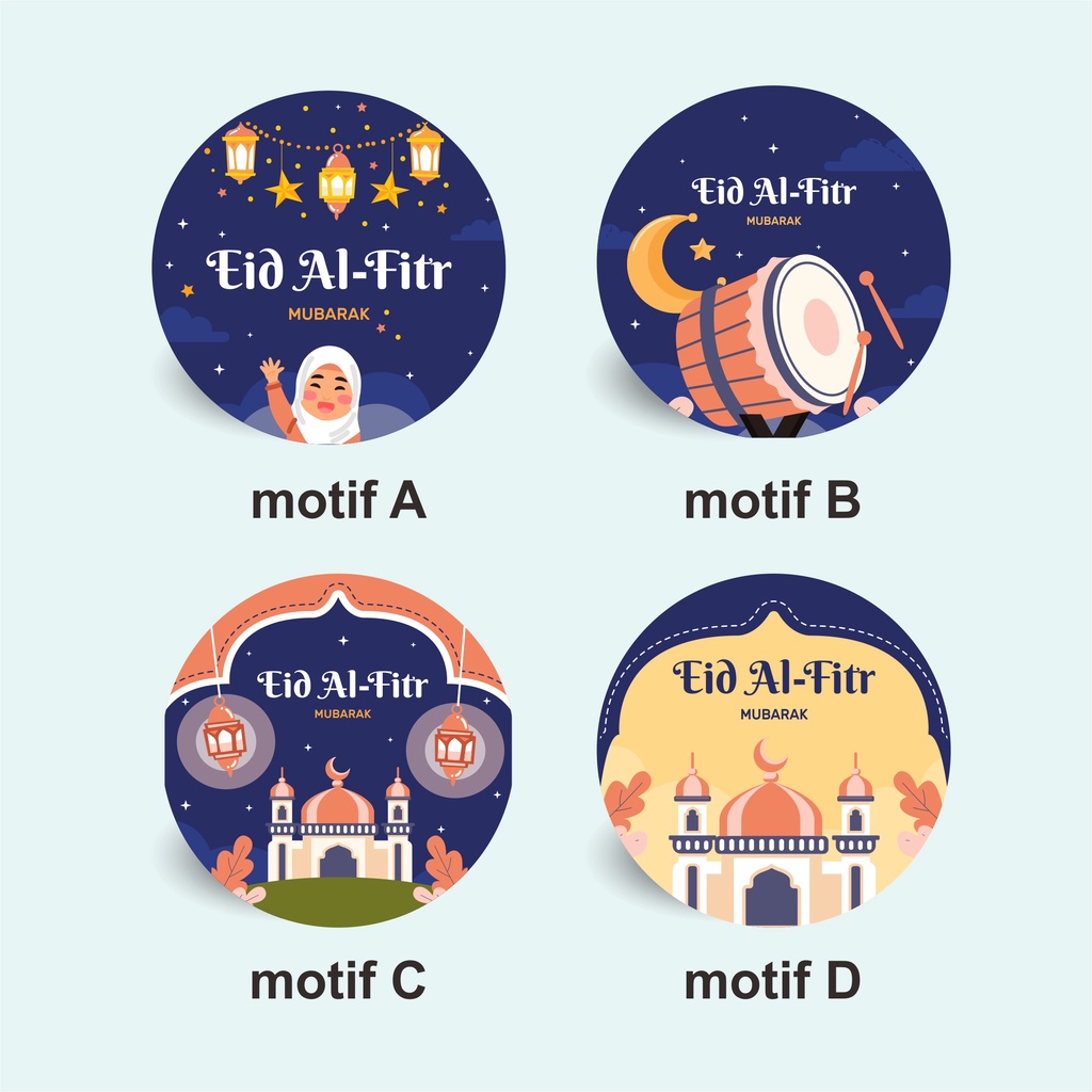 

Hang Tag Label Gantung Hampers atau Stiker bulat Idul Fitri /Ramadhan